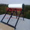 Enamal Putih Tangki Luar Pemanas Air Tenaga Surya 304 Stainless Steel Solar Collector